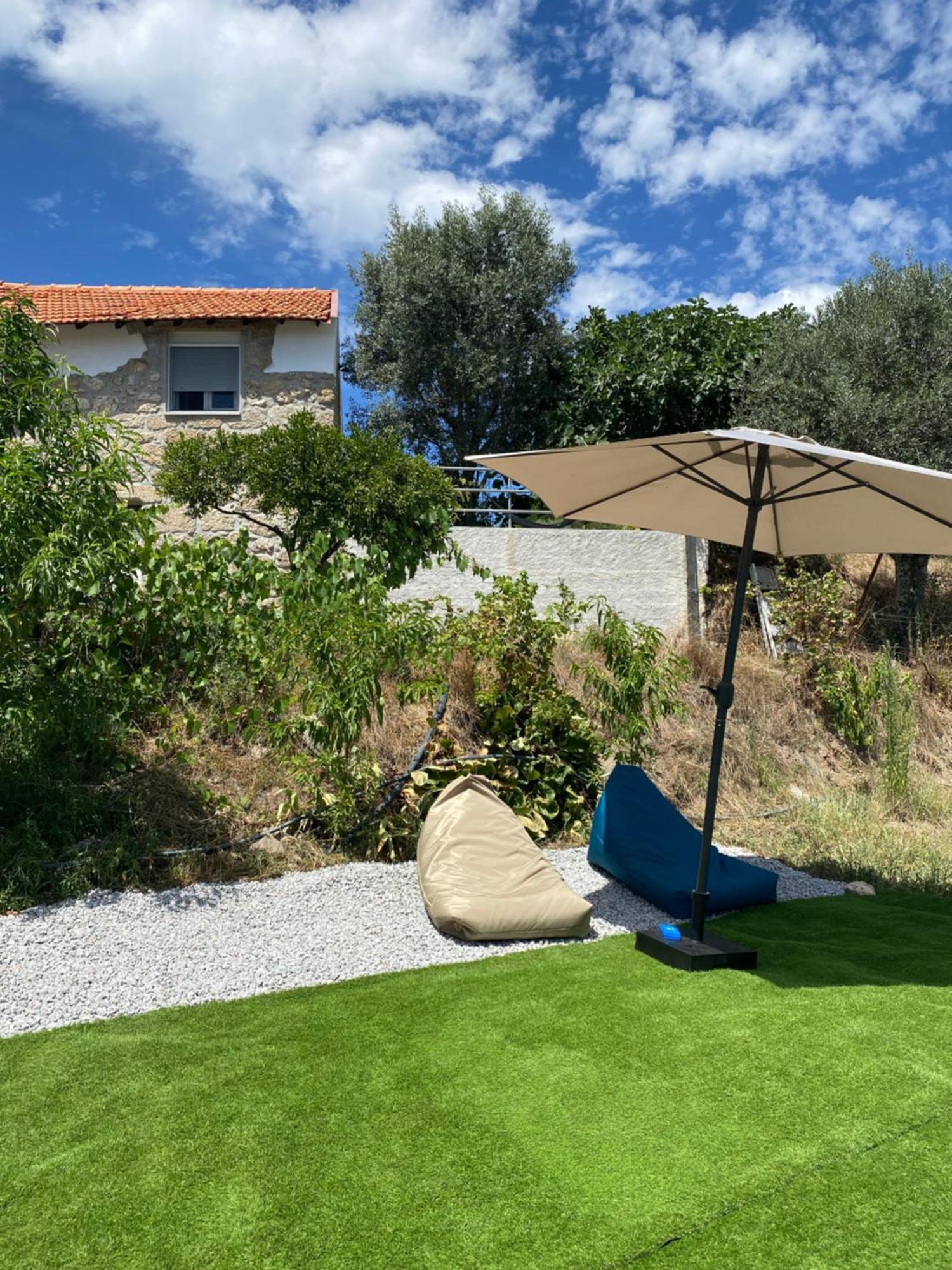 Casa De Pedra Em Vinha No Dao Villa Nelas Luaran gambar